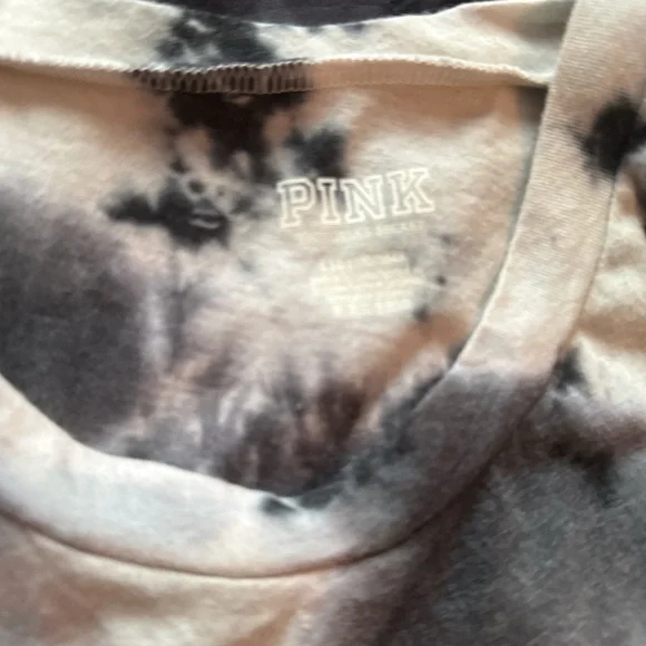 Tie-Dye Tank top with Pink Logo - Picture 4 of 6